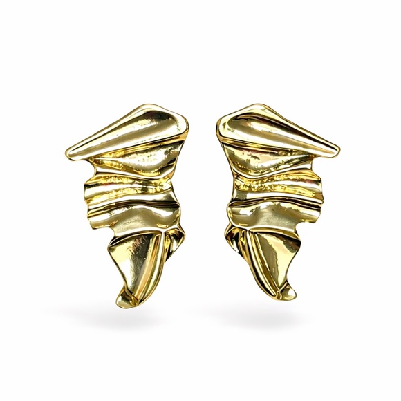 Zara Jewelry - ⚜️ Bold Gold Statement Earrings